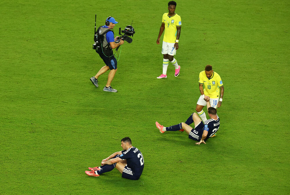 <p>Brazilci osvojili prvo mjesto u grupi C pobjedom nad Škotskom 3:0</p>
