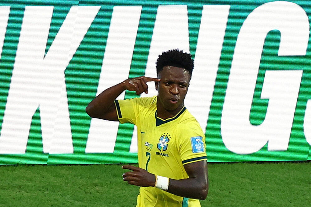 Novi brazilski kralj: Vinisijus Žunior, Foto: Reuters