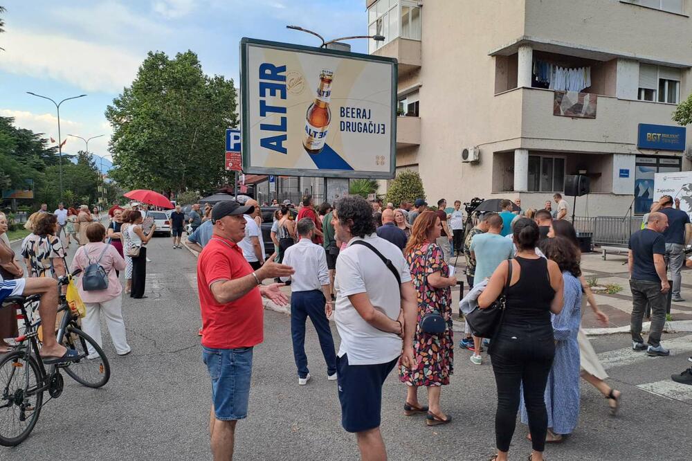 Sa protesta, Foto: Mirko Kotlaš