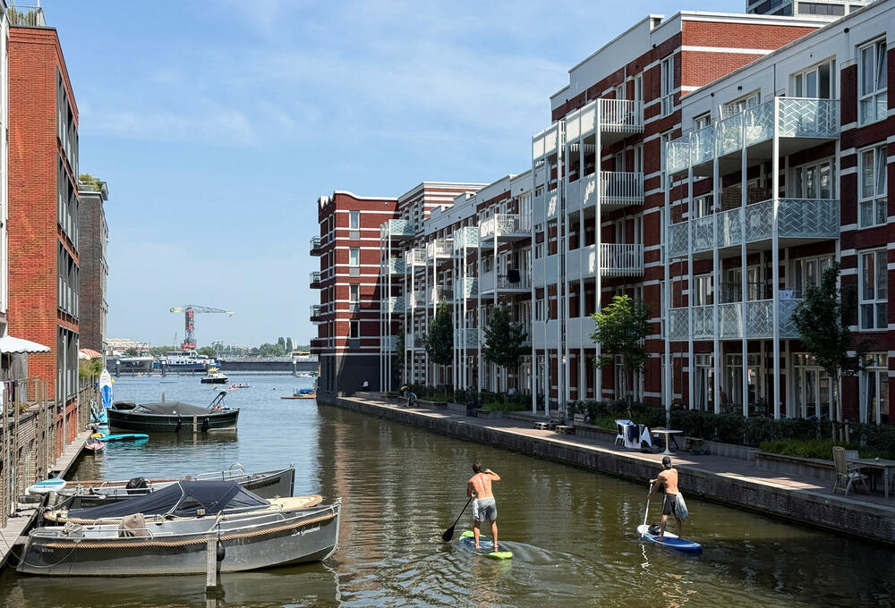 Amsterdam vrućina