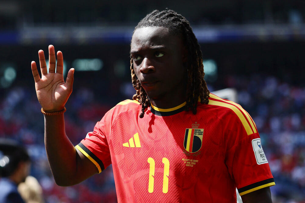 Oporavio se od prehlade i vratio u belgijski kamp nakon rođenja sina: Žeremi Doku, Foto: BLAKE DAHLIN