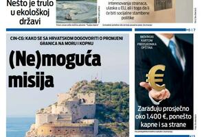 Naslovna strana "Vijesti" za 28. jun 2026. godine