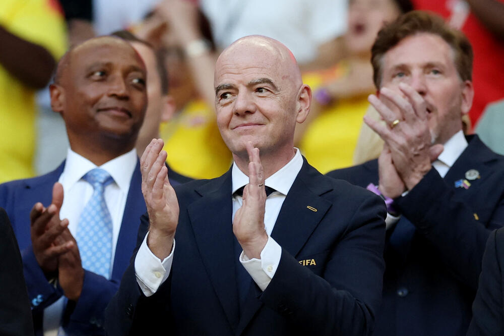 Predsjednik Fife, Đani Infantino, Foto: Reuters