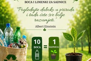 MERS: 3. jula u Nikšiću zamjena plastičnih boca i limenki za...