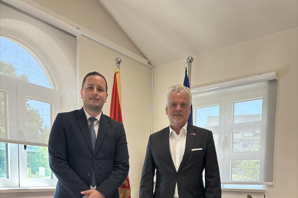 Jovović i Satler, Foto: Twitter/Johan Satler