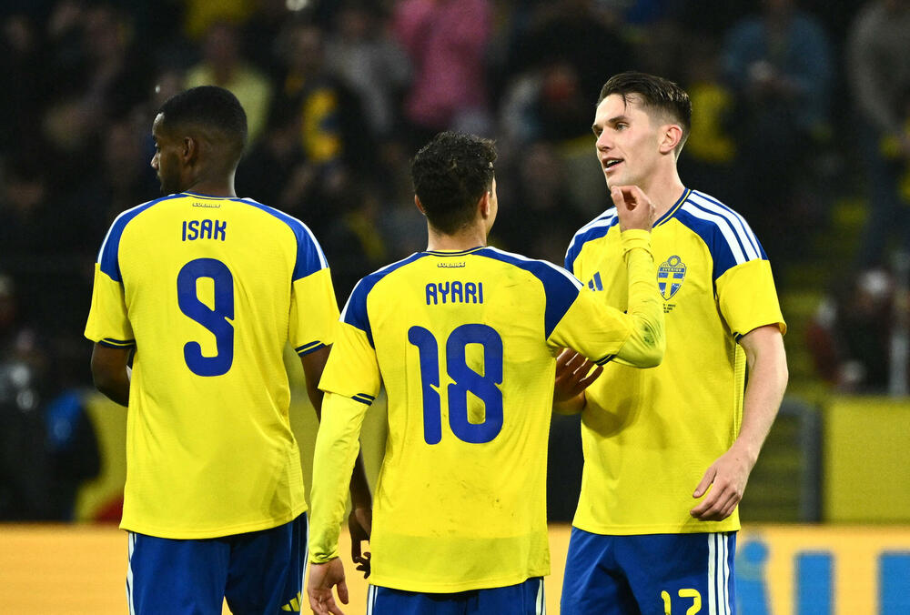 Udarni švedski trio u napadu: Isak, Ajari, Đokereš