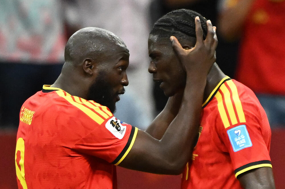 Lukaku i Onana, aduti Belgije, Foto: ANNE-MARIE SORVIN