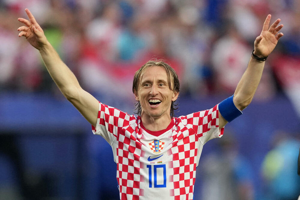 Luka Modrić, Foto: JAMES LANG