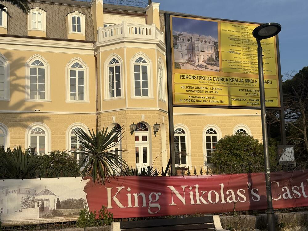 Dvorac kralja Nikole u Baru