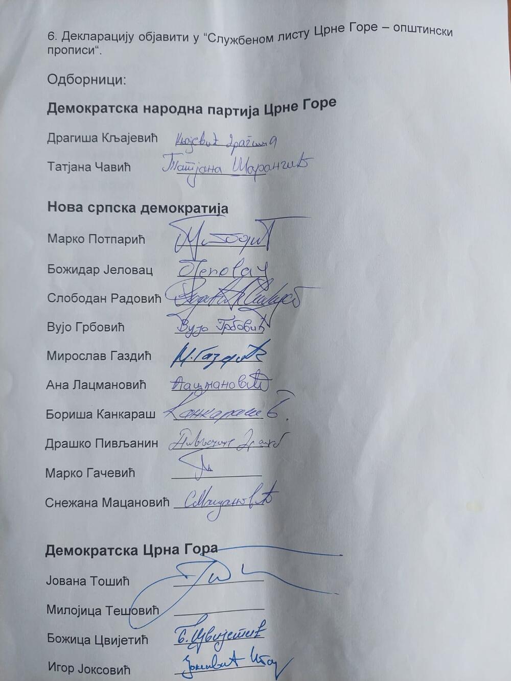 <p>"Odbornici Pokreta Evropa sad nisu stavili svoj potpis na našu inicijativu", saopštio je pljevaljski odbor DNP-a</p>