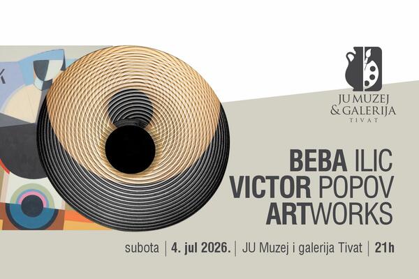 Dvije međunarodne umjetničke priče večeras u Tivtu: Beba Ilić i...