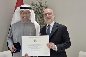 Mohamed Alabbar odlikovan Ordenom Zvijezde Italije