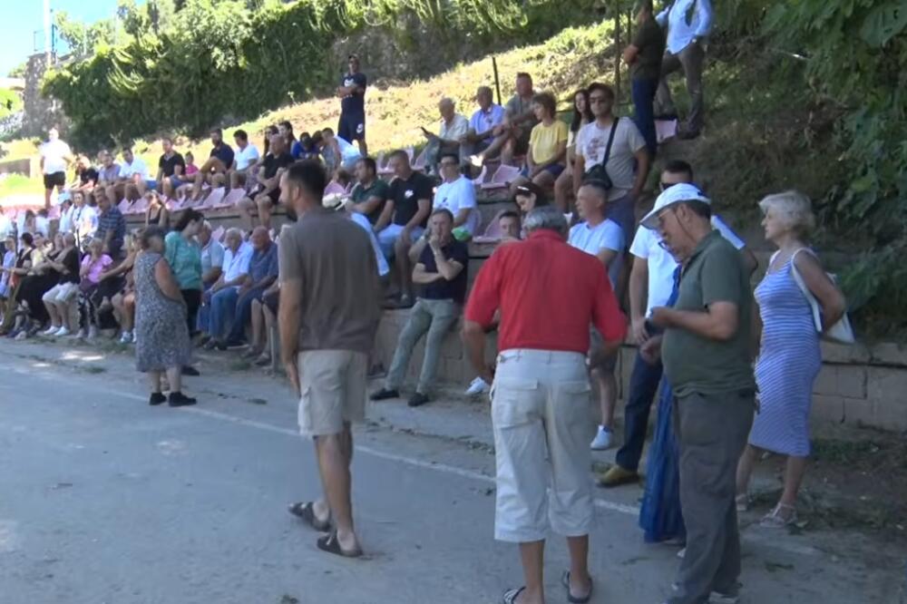 Sa zbora u Spužu, Foto: Screenshot/TV Vijesti