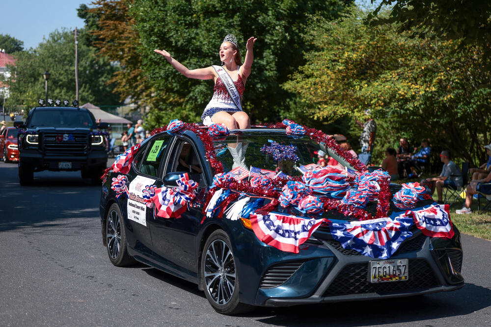 Detalj sa parade u gradu Stauntonu, u Virdžiniji