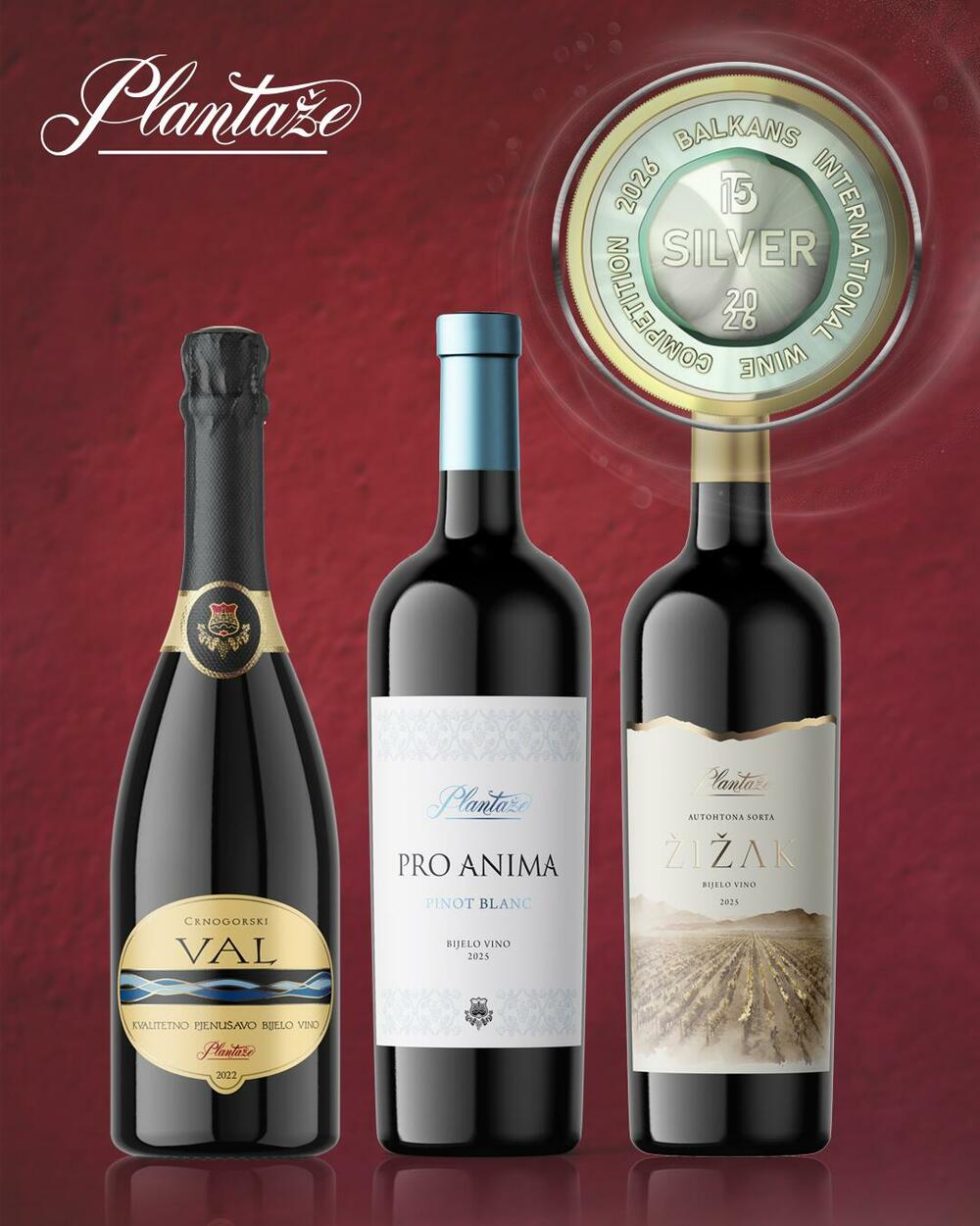 <p><em>Vina kompanije &bdquo;13. Jul &ndash; Plantaže&ldquo; osvojila su tokom 2026. godine ukupno 32 medalje na najznačajnijim međunarodnim vinskim ocjenjivanjima, čime je iznova potvrđen njihov kvalitet.</em></p>