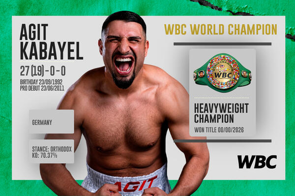 Der Kurde aus Leverkusen war der Erste in der Reihe und holte sich den WBC-Gürtel...