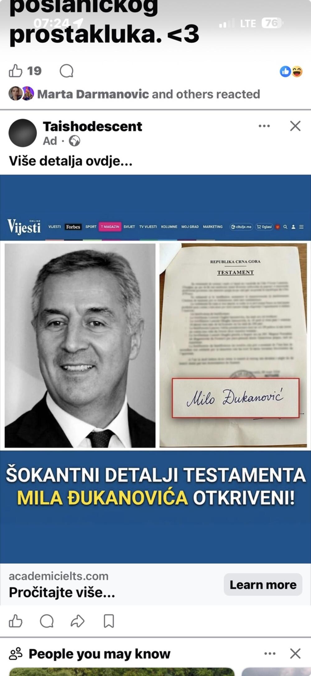 Milo Đukanović