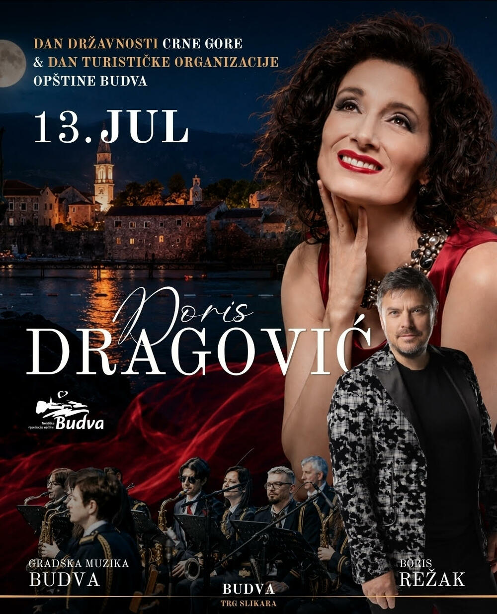 Doris Dragović, Boris Režak
