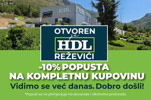 Otvoren je novi HDL hipermarket u Reževićima &ndash; novo mjesto za...
