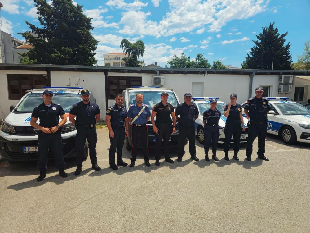 Crnogorski policajci sa kolegama iz partnerskih država u...
