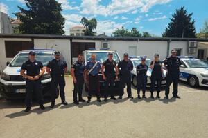 Crnogorski policajci sa kolegama iz partnerskih država u...