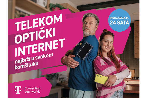 Telekom optički internet &ndash; najbrži u svakom komšiluku