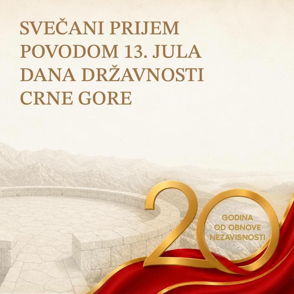 Milatović organizuje prijem Dana državnosti na Cetinju