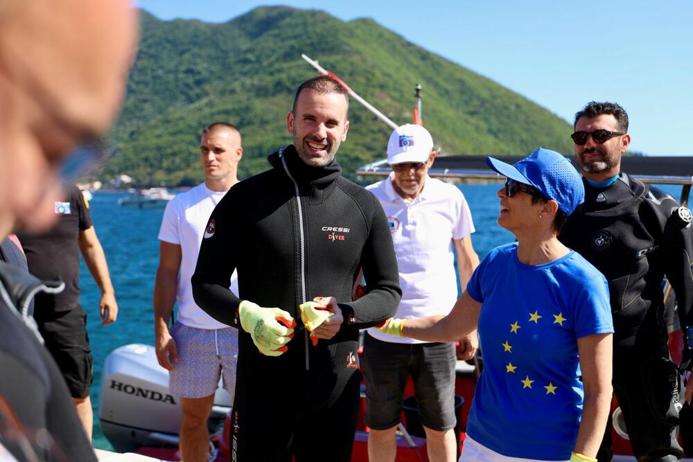 Akcija podvodnog čišćenja Bokokotorskog zaliva