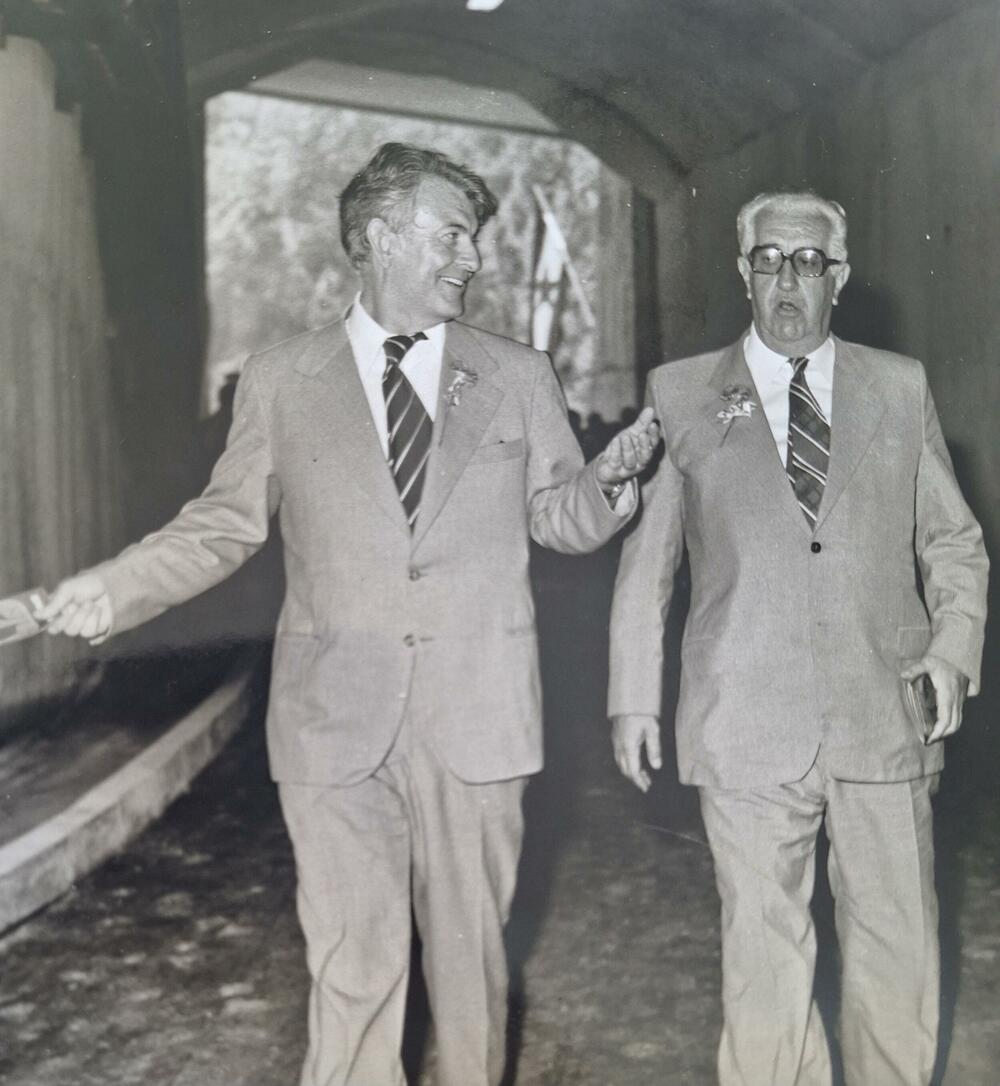 Vidoje Žarković i Džemal Bijedić u Mratinju