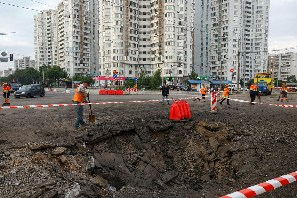 <p>Kijev u međuvremenu čeka isporuke municije za protivvazdušnu odbranu, čija nestašica ga je učinila ranjivim na ruske napade</p>