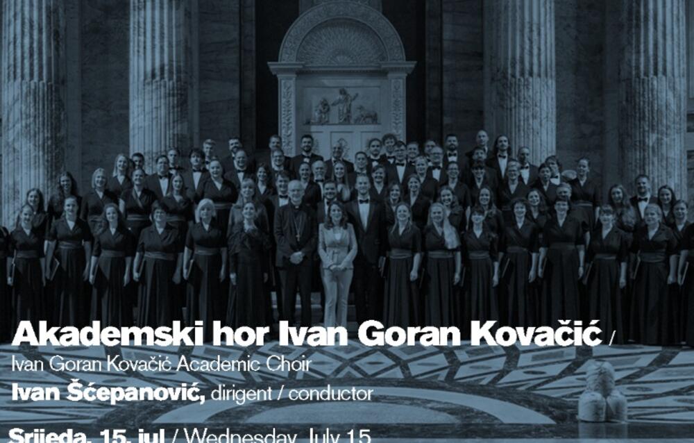 Akademski hor Ivan Goran Kovačić održaće koncert Glasovi srca 15....