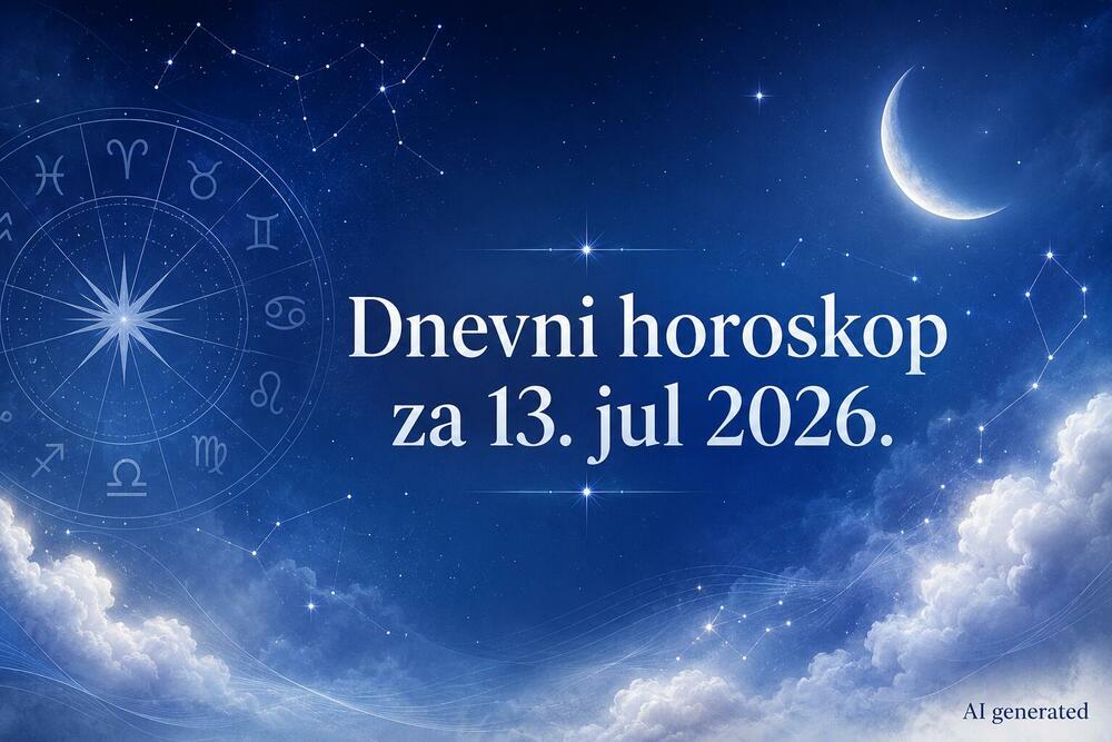 Dnevni horoskop za ponedjeljak, 13. jul 2026.