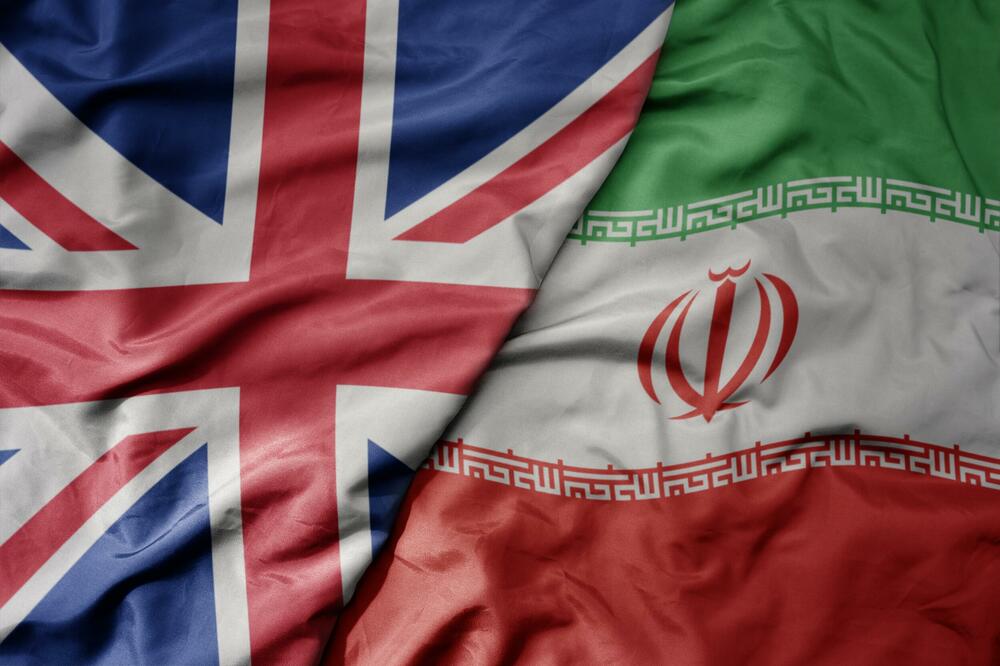 Zastave Velike Britanije i Irana (ILustracija), Foto: Shutterstock