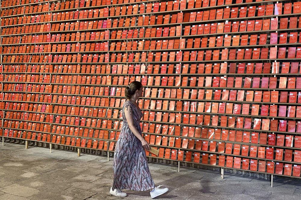 Instalacija Irene Lagator Pejović, Foto: Grad teatar