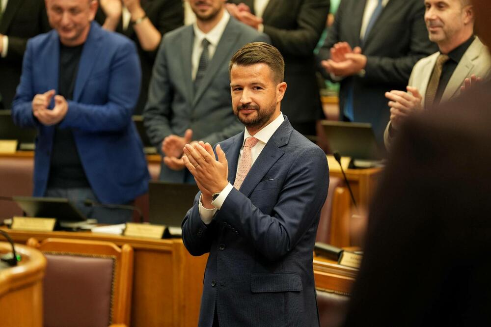 Milatović u Skupštini, Foto: Kancelarija za odnose s javnošću predsjednika Crne Gore