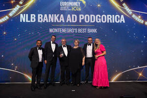 Euromoney proglasio NLB Banku najboljom bankom u Crnoj Gori