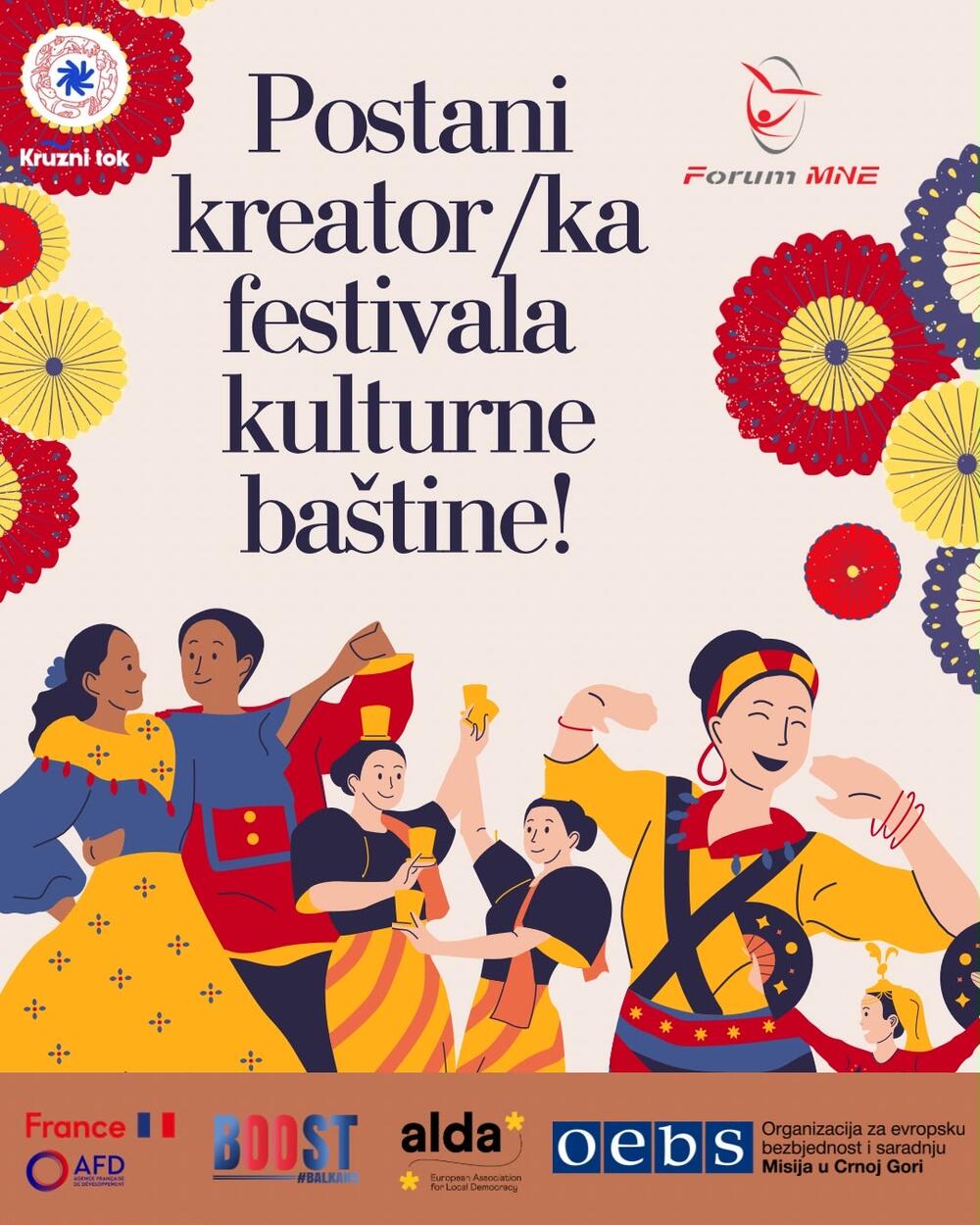 Mladi da kreiraju festival "Kultura bez granica": Prijave do 23....