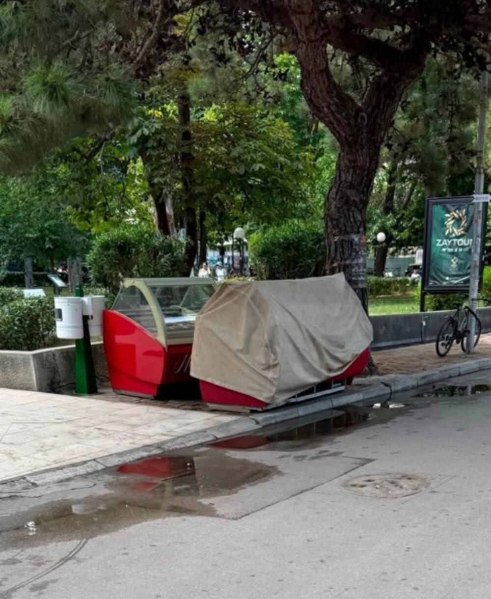 Privremeni objekti na šetalištu