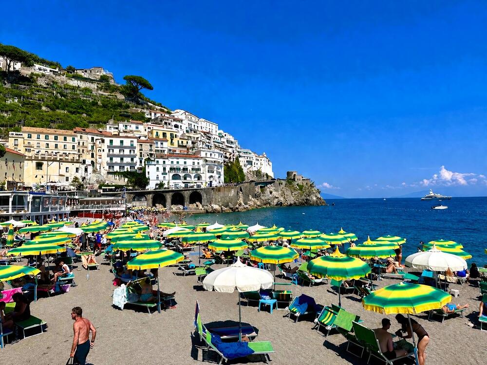 Plaža u Amalfiju