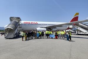"Iberia" leti iz Madrida za Tivat dva puta nedjeljno