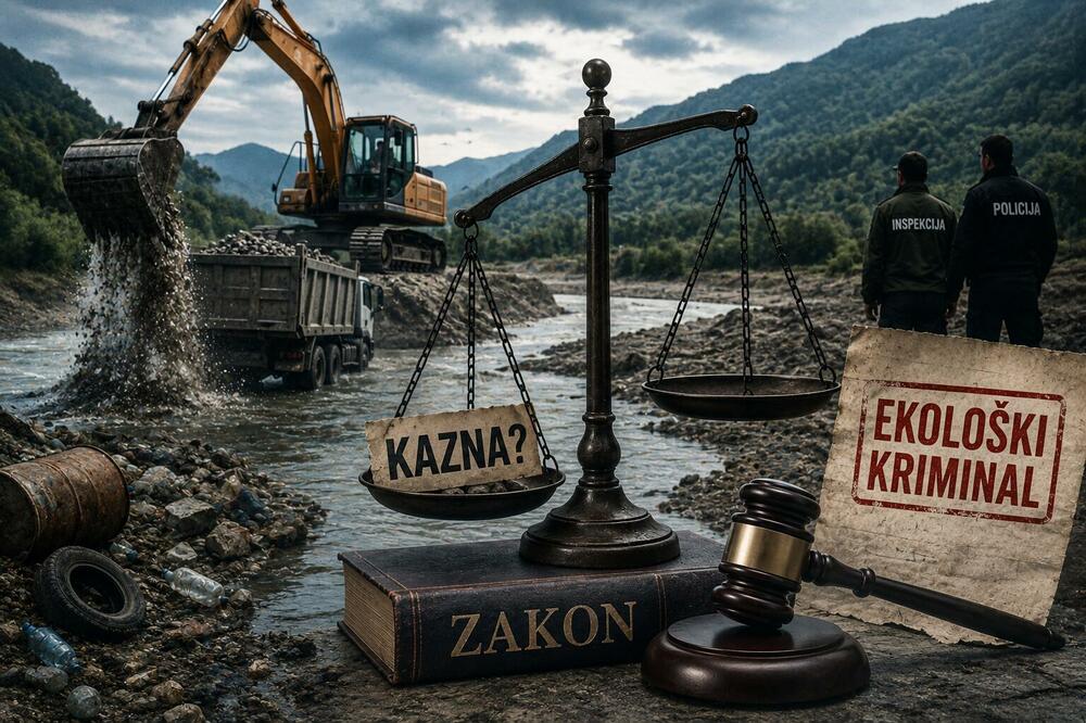 Uništavanje rječnih korita uglavnom prolazi bez kazne (ilustracija), Foto: ChatGPT