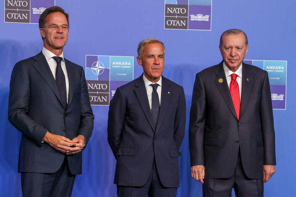 Karnijev pristup blizak turskom: Rute, Karni i Erdogan na NATO samitu u Ankari, Foto: Reuters/Umit Bektas
