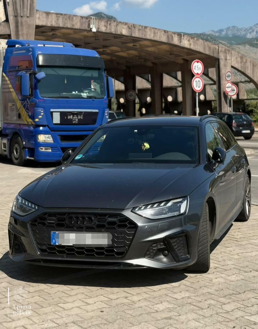 UP: Od državljanina Sjeverne Makedonije oduzet "Audi" koji...