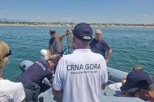 Ulcinj: Kontrole pomorskog saobraćaja na Velikoj i Maloj plaži, u...