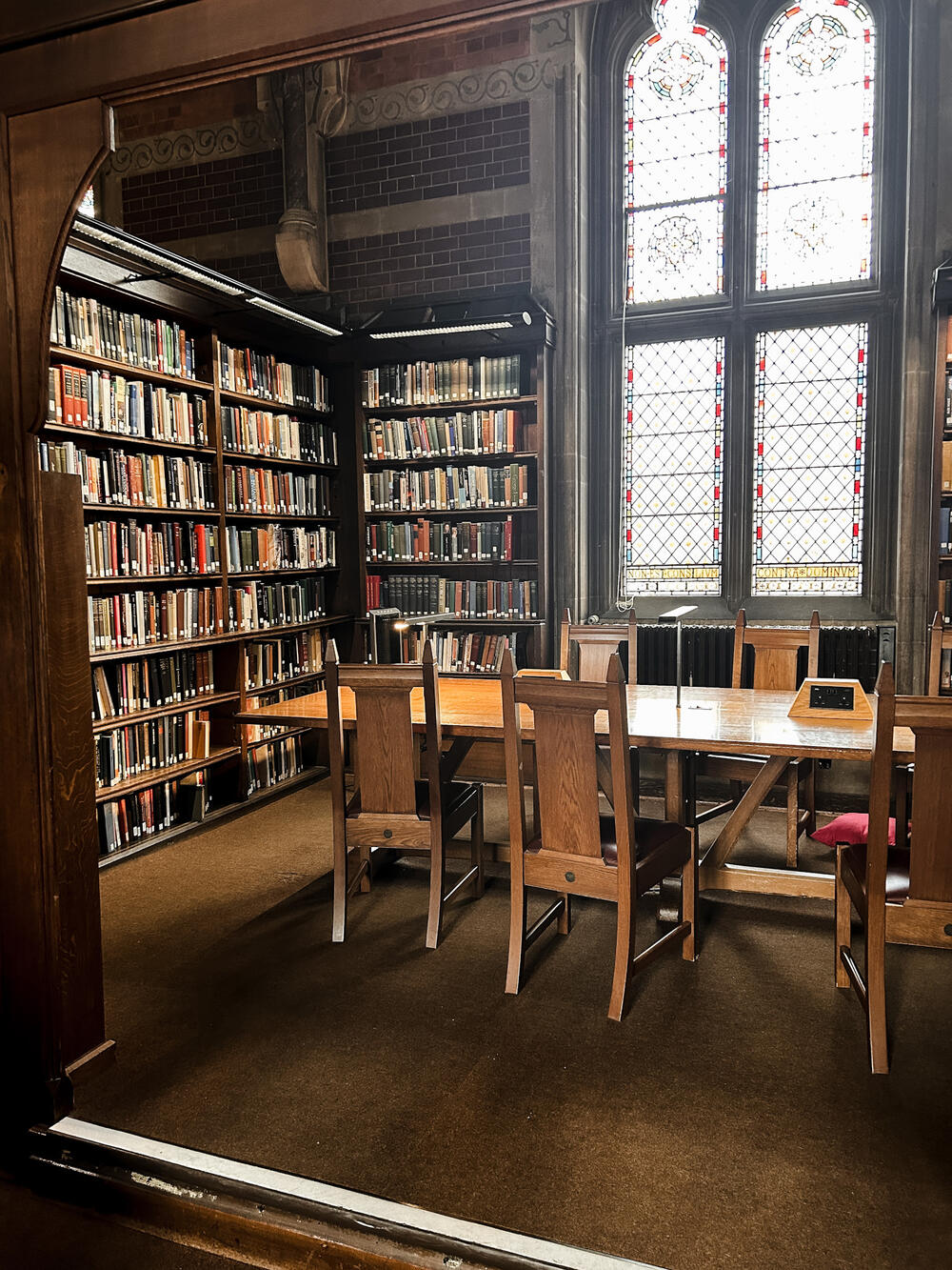 Čitaonica u okviru Keble Collegea u kojoj Luka često provodi vrijeme