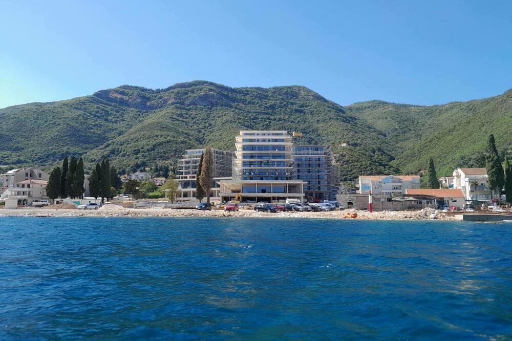 Nasuto more u Baošićima, naložena sanacija, Foto: CIN-CG