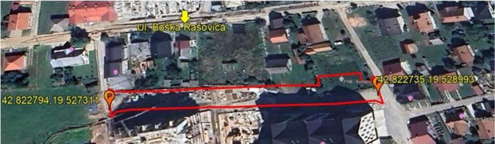 Kolašin: Za dio saobraćajnice koja povezuje ulice Milivoja...
