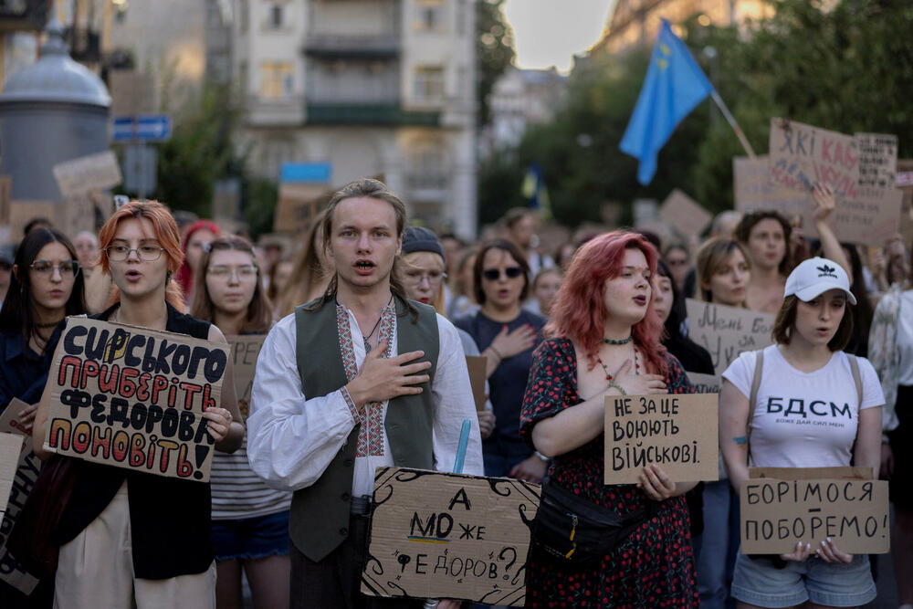 Sa protesta protiv smjene Fedorova
