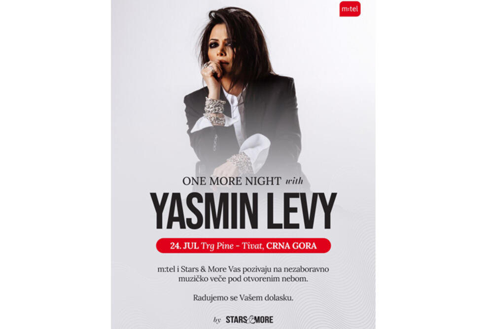 Svjetska muzička diva Yasmin Levy ponovo u Crnoj Gori!