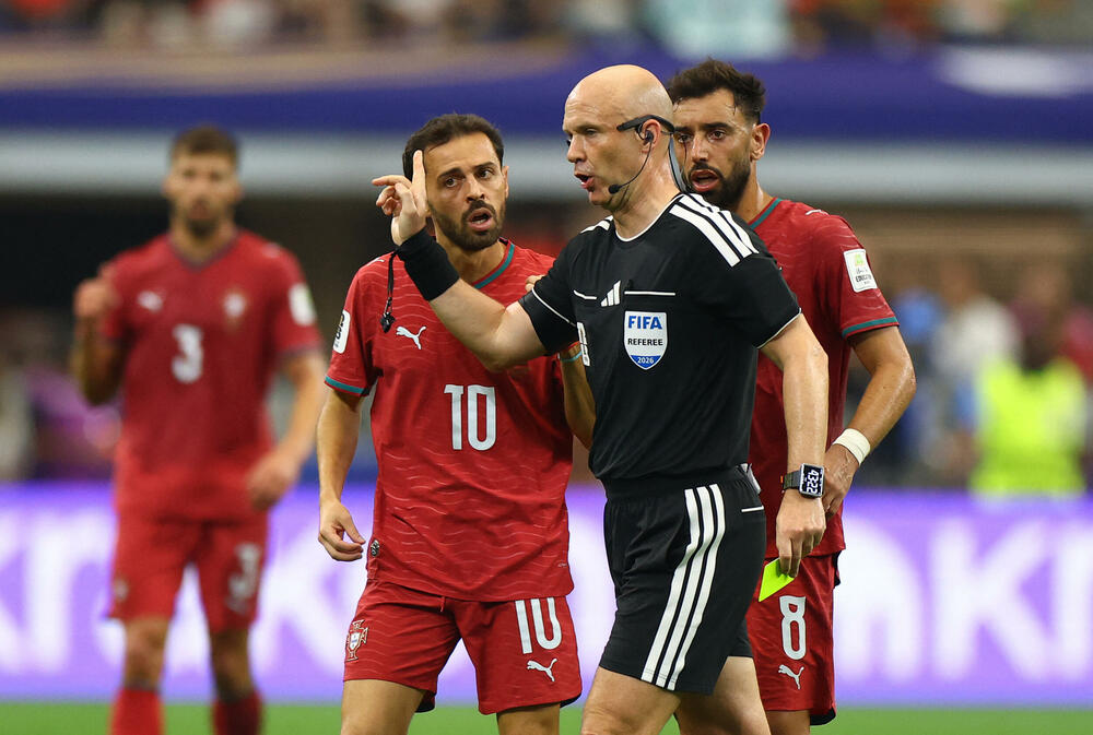 Tejlor na utakmici Portugala i Španije